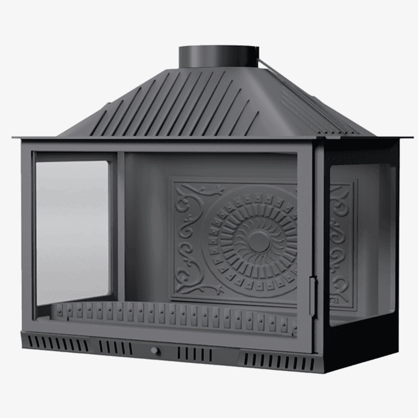 70'lik 3 tarafı camlı  hazne