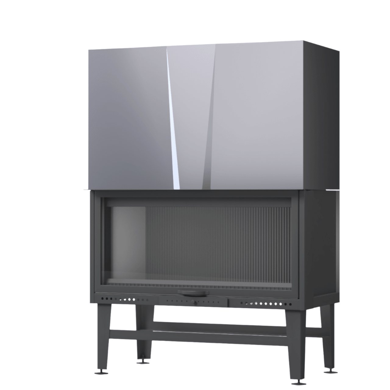 190'lık Düz Asansörlü Şömine Haznesi