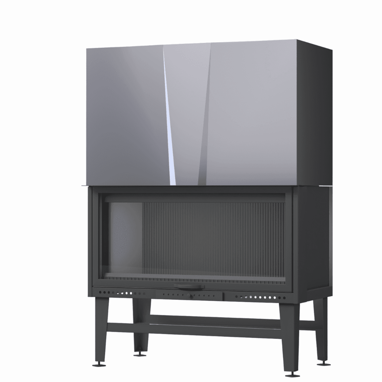 100'lük Düz Asansörlü Şömine Haznesi