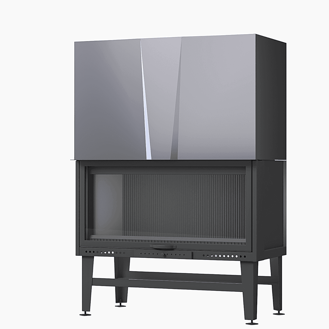 140'lık Düz Asansörlü Şömine Haznesi